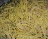 Foto del paso 4 de la receta: Fideos al pesto con jamón
