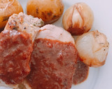 Foto del paso 5 de la receta: Cebollita francesa glaseada. Guarnición para carne de navidad