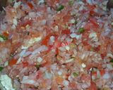 A picture of step 3 of Besan Oats Chilla.