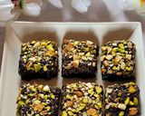 A picture of step 4 of Chocolate Dryfruits Burfi.