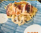 Foto langkah ke 9 dari resep Grilled Chicken Creamy Mushroom Spaghetty ala Mama Asi / yLoVeA.