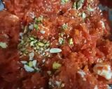A picture of step 5 of Gajar ka Halwa.