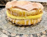 Foto del paso 9 de la receta Pastel de yemas relleno con crema pastelera