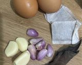 Foto langkah ke 1 dari resep Telur Pindang Simple.