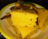 A picture of step 5 of Dhokla.