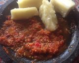 Foto langkah ke 3 dari resep Singkong rebus Sambel mentah.