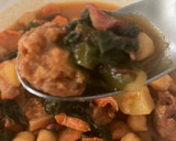 Foto del paso 10 de la receta: Potaje de Garbanzos con Acelgas Rojas