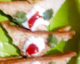 मलाई मसाला सैंडविच(Malai sandwich recipe in hindi) रेसिपी चरण 9 फोटो