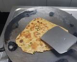 A picture of step 5 of Jowar Coriander Paratha.