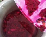 Foto langkah ke 3 dari resep Puding Susu Buah Naga.