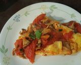 A picture of step 4 of Eggs & tomatoes.