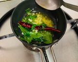 A picture of step 9 of Palak Khichdi.
