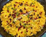 A picture of step 3 of Saffron Rice with Pomegranate:.
