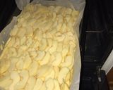 Francia almás sütemény (olcsó) 🍎 recept fázis 4 fotója