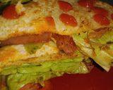 Foto langkah ke 4 dari resep 81. Roti, daging, sayur.