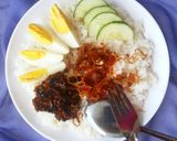 Foto langkah ke 4 dari resep Nasi lemak khas riau.
