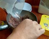 Foto langkah ke 3 dari resep Selai coklat untuk isian Roti, bakpao, bomboloni, olesan Roti.