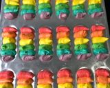 Foto langkah ke 3 dari resep Lidah Kucing Rainbow 😍.