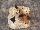 2.Tortita de avena con chocolate