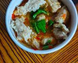 Foto langkah ke 10 dari resep Cilok Jamur Kuah Pedas.
