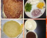 A picture of step 1 of Cheese corn wrap.