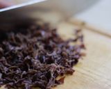 Hình bước làm 1 của món Chả trứng nướng cách thủy