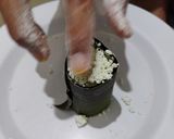 Foto langkah ke 4 dari resep Kue Putu Bambu.