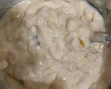A picture of step 2 of Curd chura.