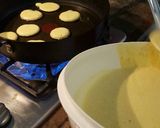 A picture of step 2 of Lent Tortitas de Huachal Zacatecas Style.