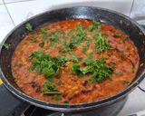 A picture of step 5 of Paneer bhurji.
