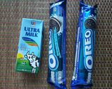 Foto langkah ke 1 dari resep Bolu kukus oreo.