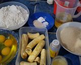 Foto langkah ke 1 dari resep Bolu Pisang.