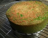 Foto langkah ke 6 dari resep Bolu pandan keju.