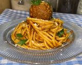 صورة لخطوة 8 من وصفة إسباغيتي مولونيز بس بكور اللحم 😋♥️