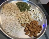 #खजूर-ड्राइफ्रूट्स चाँदनी और लड्डू रेसिपी चरण 3 फोटो