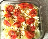 A picture of step 4 of Spinach bake.