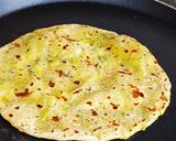 A picture of step 2 of Aloo paratha recipe.