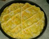 Foto del paso 11 de la receta: Torta de pollo, zucchinis y zapallitos verdes con queso 🌼