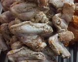 A picture of step 2 of Turkish wings.