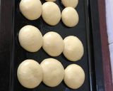 A picture of step 3 of Hamburger buns.