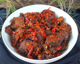 Foto langkah ke 5 dari resep Dendeng Badaruak (balado kering).