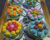 Foto del paso 4 de la receta: Cupcakes rellenos de Lacasitos