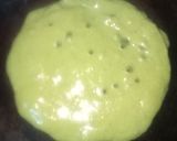 A picture of step 3 of Liquid dough Spinach paratha.