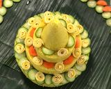 Foto langkah ke 11 dari resep Nasi kuning Tumpeng.