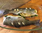Egészben sült pisztráng recept fázis 1 fotója