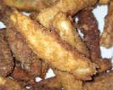 A picture of step 9 of Fried Eggplant Fingers.