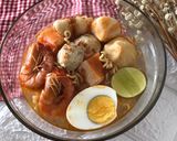 Foto langkah ke 4 dari resep Mie instan kuah Tom yum.