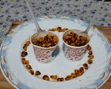 A picture of step 7 of Mall PVR style spicy corn black salt butter masala.