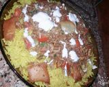 A picture of step 6 of Chicken Shawarma Fatteh.