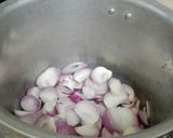 A picture of step 2 of Daal mash.